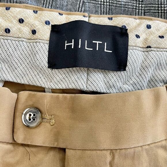 Hiltl NEAL Camel Brown Flat Front Chinos. Size 36. - Picture 6 of 11